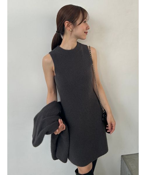 セール】ラクーン畦ノースリミニワンピース（ワンピース）｜SNIDEL