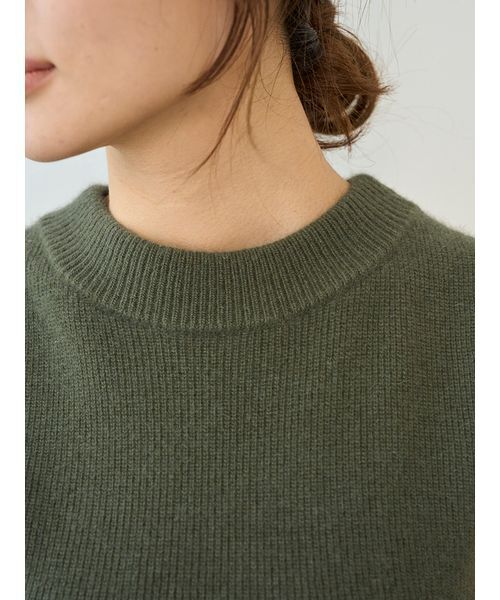 SNIDEL（スナイデル）の「ラクーン畦ノースリミニワンピース（ワンピース・レディース・ピンク/チャコールグレー/カーキ・F）」の21枚目の写真