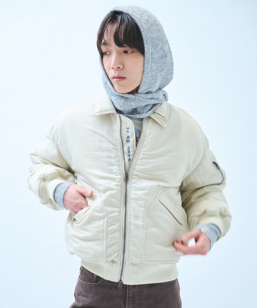 common gull products. 影のMA1 カーキ 完売品 L common gull products.（コモンガルプロダクツ）の「影のMA1（MA-1