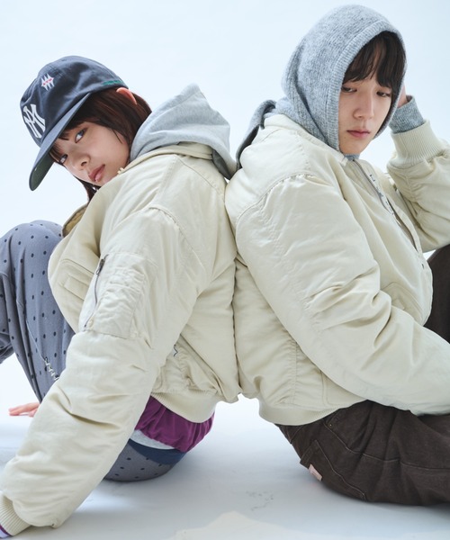 common gull products. 影のMA1 カーキ 完売品 L common gull products.（コモンガルプロダクツ）の「影のMA1（MA-1