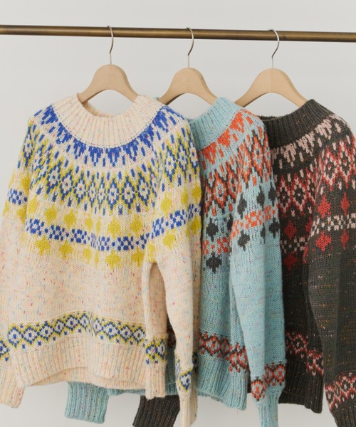 ノルディックニットプルオーバー（ニット/セーター）｜Unitage