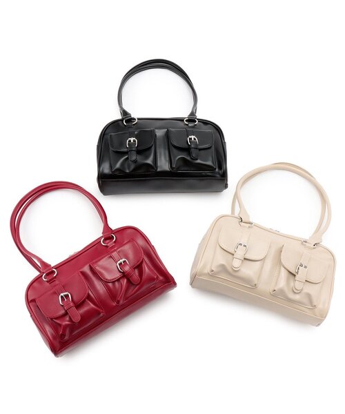 10月削除予定！激レア❤️ポルノグラフィティボストンバッグ ロングハンドルボストン（ボストンバッグ）｜LOVETOXIC