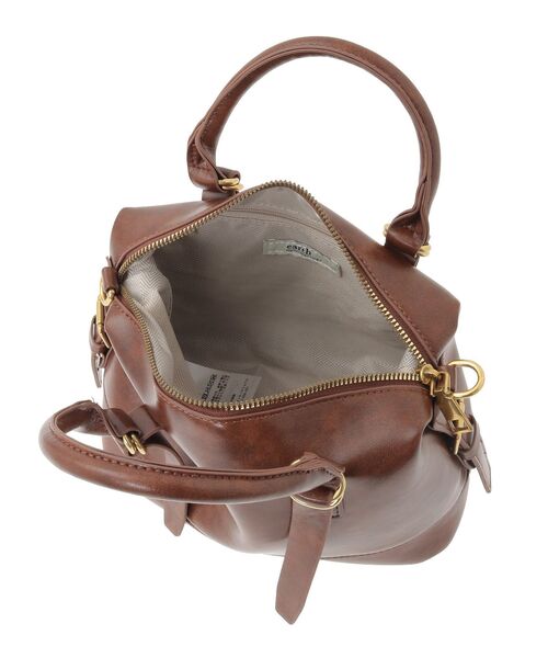 earth music&ecology（アースミュージックアンドエコロジー）の「ヴィンテージライクボストンバッグ（ハンドバッグ・レディース・ライトブラウン/ブラック・FREE）」の17枚目の写真