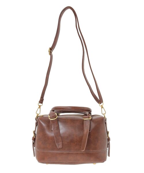 earth music&ecology（アースミュージックアンドエコロジー）の「ヴィンテージライクボストンバッグ（ハンドバッグ・レディース・ライトブラウン/ブラック・FREE）」の18枚目の写真