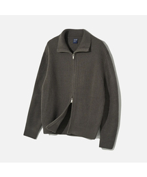 ハーフジップ」に該当するメンズのニット/セーター（グレー/灰色系