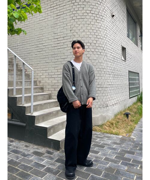 Millo Archive（ミロ アーカイブ）の「ニュークラウンモヘアカーディガン[グレー]（カーディガン/ボレロ・メンズ・その他・MEDIUM/LARGE）」の6枚目の写真