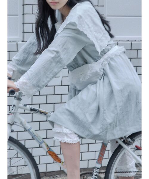 merry jenny(メリージェニー)の「cotton lace ウエストポーチ(ボディバッグ/ウエストポーチ・レディース・オフホワイト・FREE)」の6枚目の写真