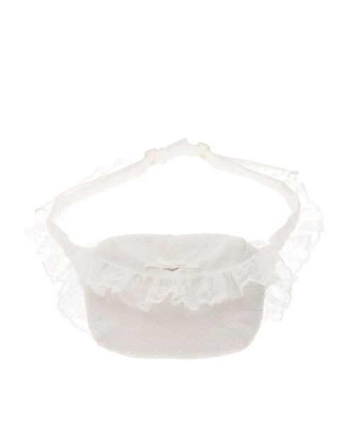merry jenny(メリージェニー)の「cotton lace ウエストポーチ(ボディバッグ/ウエストポーチ・レディース・オフホワイト・FREE)」の18枚目の写真