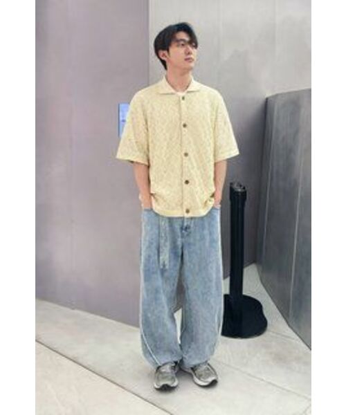INSILENCE(インサイロンス)の「クラフトスカシカーディガン アイボリー(カーディガン/ボレロ・メンズ・その他・SMALL/MEDIUM/LARGE)」の8枚目の写真