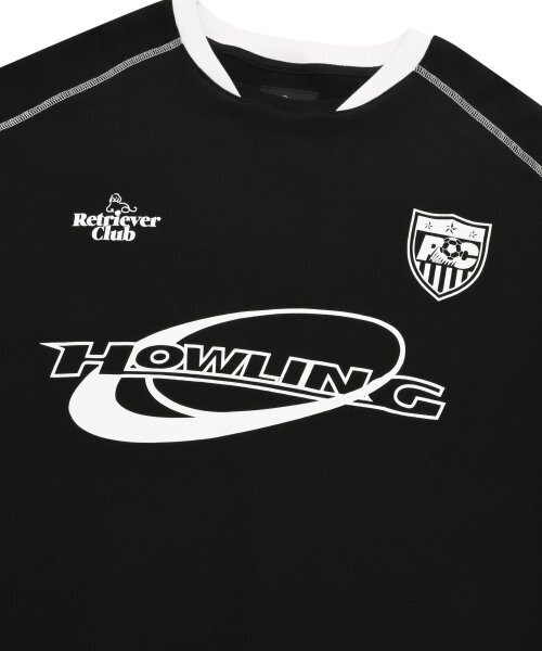 Retriever Club（レトリーバークラブ）の「HOWLING SOCCER CREWNECK [BLACK]（スウェット・レディース・その他・X-LARGE/MEDIUM/LARGE）」の6枚目の写真