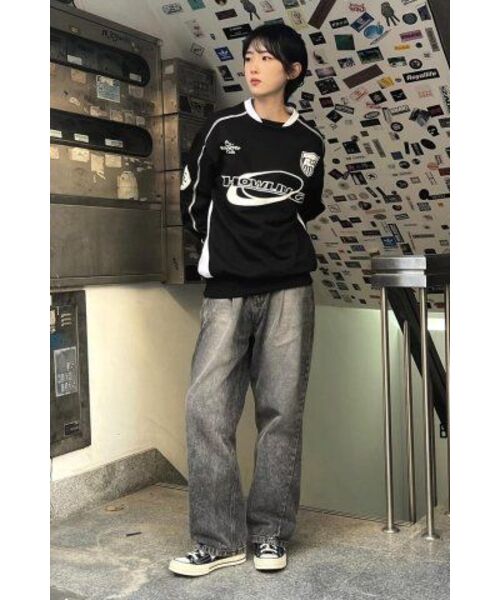 Retriever Club（レトリーバークラブ）の「HOWLING SOCCER CREWNECK [BLACK]（スウェット・レディース・その他・X-LARGE/MEDIUM/LARGE）」の14枚目の写真