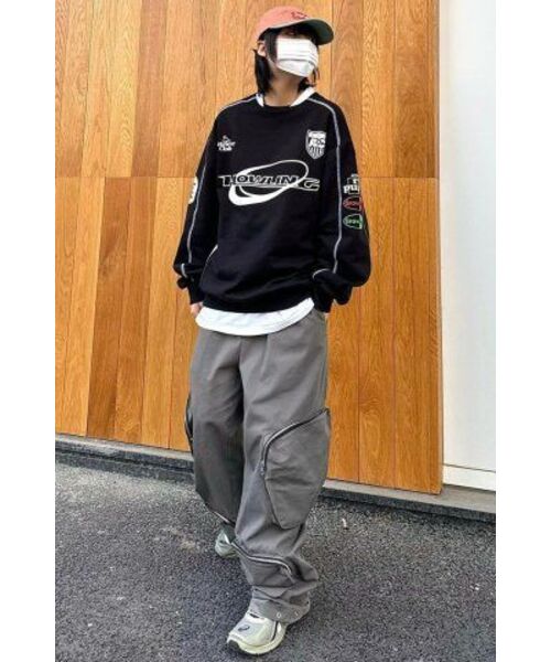Retriever Club（レトリーバークラブ）の「HOWLING SOCCER CREWNECK [BLACK]（スウェット・レディース・その他・X-LARGE/MEDIUM/LARGE）」の15枚目の写真
