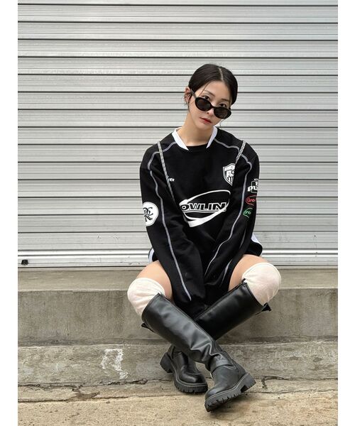 Retriever Club（レトリーバークラブ）の「HOWLING SOCCER CREWNECK [BLACK]（スウェット・レディース・その他・X-LARGE/MEDIUM/LARGE）」の17枚目の写真