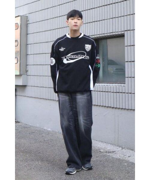 Retriever Club（レトリーバークラブ）の「HOWLING SOCCER CREWNECK [BLACK]（スウェット・レディース・その他・X-LARGE/MEDIUM/LARGE）」の20枚目の写真