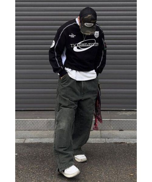 Retriever Club（レトリーバークラブ）の「HOWLING SOCCER CREWNECK [BLACK]（スウェット・レディース・その他・X-LARGE/MEDIUM/LARGE）」の21枚目の写真