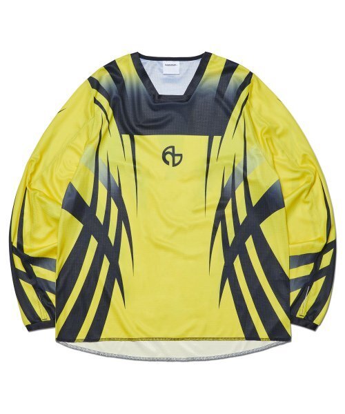 NOMANUAL(NOMANUAL)の「MOTOCROSS JERSEY - YELLOW(Tシャツ/カットソー・レディース・その他・LARGE)」の1枚目の写真