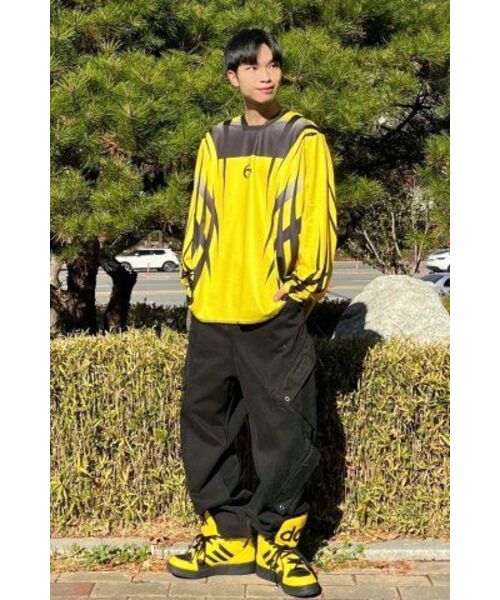 NOMANUAL(NOMANUAL)の「MOTOCROSS JERSEY - YELLOW(Tシャツ/カットソー・レディース・その他・LARGE)」の8枚目の写真