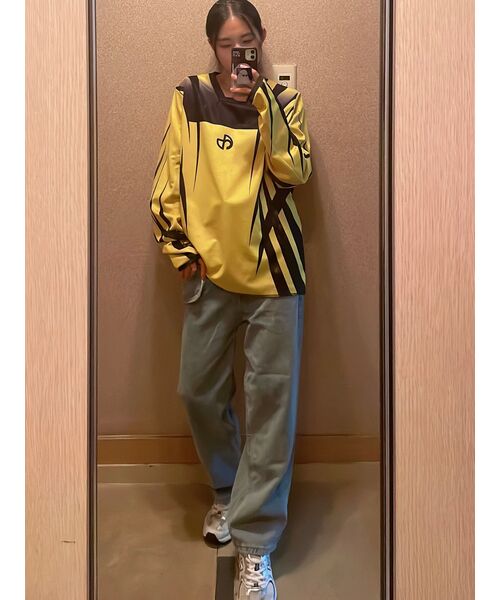 NOMANUAL(NOMANUAL)の「MOTOCROSS JERSEY - YELLOW(Tシャツ/カットソー・レディース・その他・LARGE)」の9枚目の写真