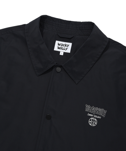 Wacky WiLLy(ワッキーウィリー)の「タイポコーチジャケットブラック(ナイロンジャケット・レディース・その他・MEDIUM/LARGE/X-LARGE/SMALL)」の5枚目の写真