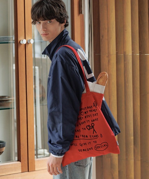 ALAND（エーランド）の「【UNISEX】 ALAND×INAPSQUARE／トートバッグ（トートバッグ・レディース・ブルー/ブラック/ホワイト/レッド/その他1・FREE）」の10枚目の写真