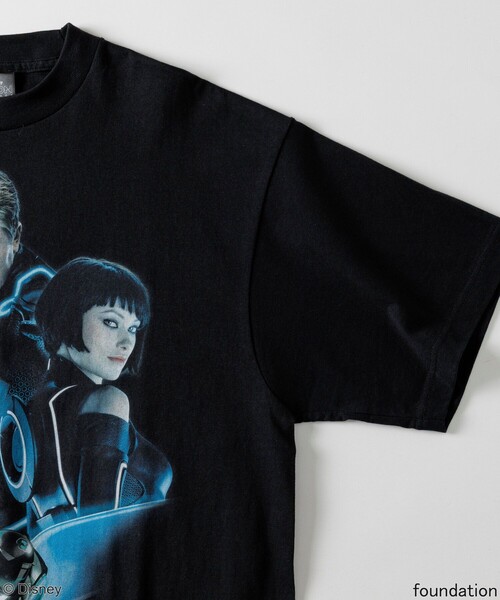FREAK'S STORE（フリークスストア）の「FREAK'S MOVIE/フリークスムービー TRON LEGACY/LIGHTCYCLE /T-SHIRT（Tシャツ/カットソー・メンズ・ブラック・X-LARGE/LARGE/MEDIUM）」の3枚目の写真