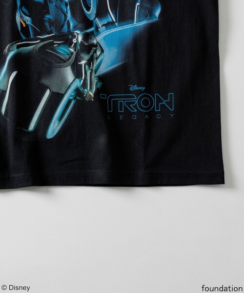 FREAK'S STORE（フリークスストア）の「FREAK'S MOVIE/フリークスムービー TRON LEGACY/LIGHTCYCLE /T-SHIRT（Tシャツ/カットソー・メンズ・ブラック・X-LARGE/LARGE/MEDIUM）」の6枚目の写真