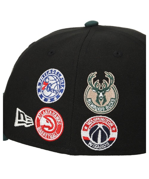 NBA(エヌビーエー)の「NBA × NEWERA × WDS BOSTON CELTICS Retro Crown 9 fifty Cap(キャップ・メンズ・ブラック・L/XL)」の4枚目の写真