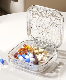 Mayree（メイリー）の「【urge select】クリア ガラスデザイン ピルケース/サプリメントケース（その他雑貨）」