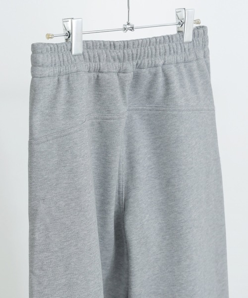 Fashion Letter(ファッションレター)の「裏毛フリース ボンディング イージーパンツ(スウェットパンツ・レディース・アイボリー/ブラック/杢グレー/オートミール/ブラウン・M)」の7枚目の写真