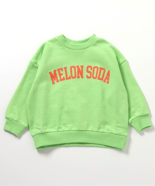 BREEZE（ブリーズ）の「【WEB限定】パステルカラートレーナー_ジュニア対応（スウェット・キッズ・ピンク/キャメル/ライム/ラベンダー/イエロー/ネイビー/ミント/オフホワイト・150/100/90/120/140/110/130）」の3枚目の写真