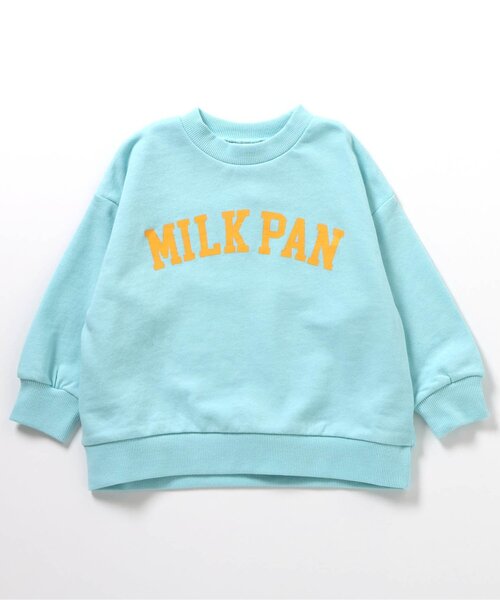 BREEZE（ブリーズ）の「【WEB限定】パステルカラートレーナー_ジュニア対応（スウェット・キッズ・ピンク/キャメル/ライム/ラベンダー/イエロー/ネイビー/ミント/オフホワイト・150/100/90/120/140/110/130）」の4枚目の写真