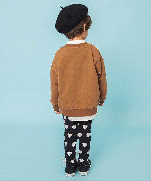 BREEZE（ブリーズ）の「【WEB限定】パステルカラートレーナー_ジュニア対応（スウェット・キッズ・ピンク/キャメル/ライム/ラベンダー/イエロー/ネイビー/ミント/オフホワイト・150/100/90/120/140/110/130）」の10枚目の写真