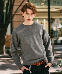 Regen Glanz | sweat like simple crewneck knit / スウェットライクシンプルクルーネックニット(ニット/セーター)
