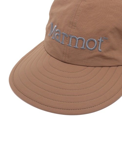 MARMOT(マーモット)の「Marmot x atmos Long Bill Cap / マーモット x アトモス ロング ビル キャップ 【SP】(キャップ・メンズ・ブラック/ベージュ・ONE SIZE)」の12枚目の写真
