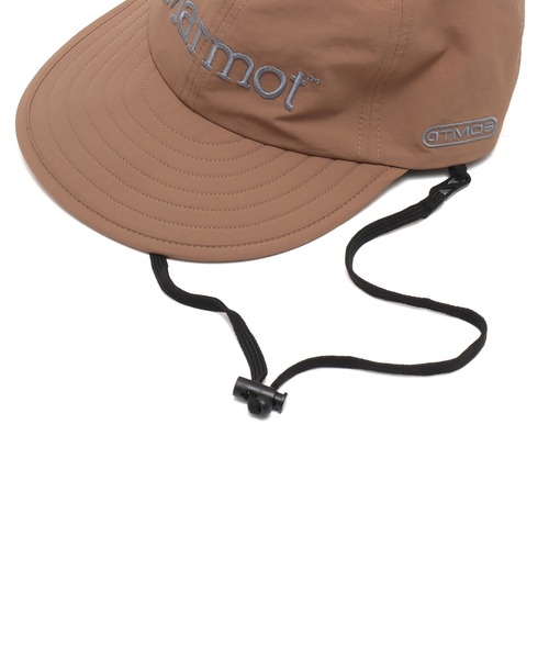 MARMOT(マーモット)の「Marmot x atmos Long Bill Cap / マーモット x アトモス ロング ビル キャップ 【SP】(キャップ・メンズ・ブラック/ベージュ・ONE SIZE)」の15枚目の写真