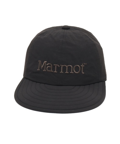 MARMOT(マーモット)の「Marmot x atmos Long Bill Cap / マーモット x アトモス ロング ビル キャップ 【SP】(キャップ・メンズ・ブラック/ベージュ・ONE SIZE)」の6枚目の写真