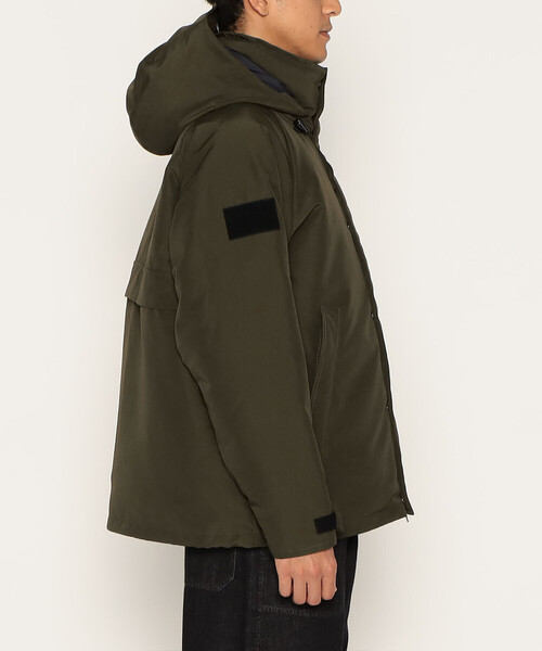 DANTON（ダントン）の「MEN'S ARMY HOODED DOWN  JACKET（ダウンジャケット/コート・メンズ・ダークブラウン/ネイビー/ベージュ/オリーブ/ブラック・L/S/XL/M）」の11枚目の写真