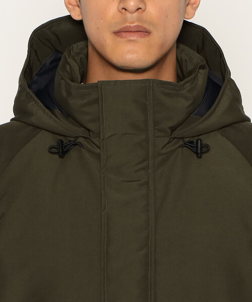DANTON（ダントン）の「MEN'S ARMY HOODED DOWN  JACKET（ダウンジャケット/コート・メンズ・ダークブラウン/ネイビー/ベージュ/オリーブ/ブラック・L/S/XL/M）」の14枚目の写真