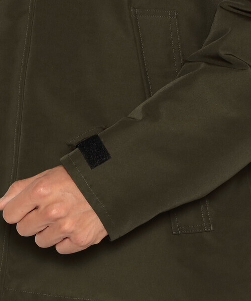 DANTON（ダントン）の「MEN'S ARMY HOODED DOWN  JACKET（ダウンジャケット/コート・メンズ・ダークブラウン/ネイビー/ベージュ/オリーブ/ブラック・L/S/XL/M）」の15枚目の写真