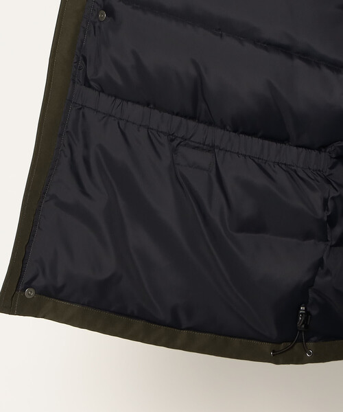 DANTON（ダントン）の「MEN'S ARMY HOODED DOWN  JACKET（ダウンジャケット/コート・メンズ・ダークブラウン/ネイビー/ベージュ/オリーブ/ブラック・L/S/XL/M）」の19枚目の写真