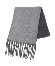 Green　Parks | ・furry rate ヘアリーグラデーションマフラー(マフラー)