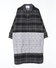 Emago（イマゴ）の「EMAGO ﾘﾝｸﾞ刺繍ﾛﾝｸﾞｺｰﾄ（その他アウター）」