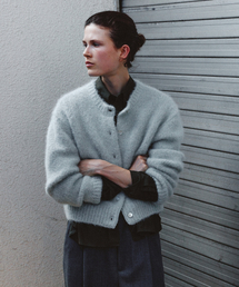 BLANKROOM HER（ブランクルームウーマン）の「アルパカカーディガン_グレイッシュブルー（カーディガン/ボレロ）」