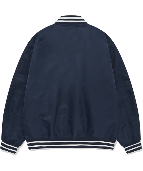 COVERNAT(カバーナット)の「Cロゴバスティジャケットネイビー(スタジャン・レディース・その他・LARGE/MEDIUM/SMALL/X-LARGE/X-SMALL/XX-LARGE)」の2枚目の写真