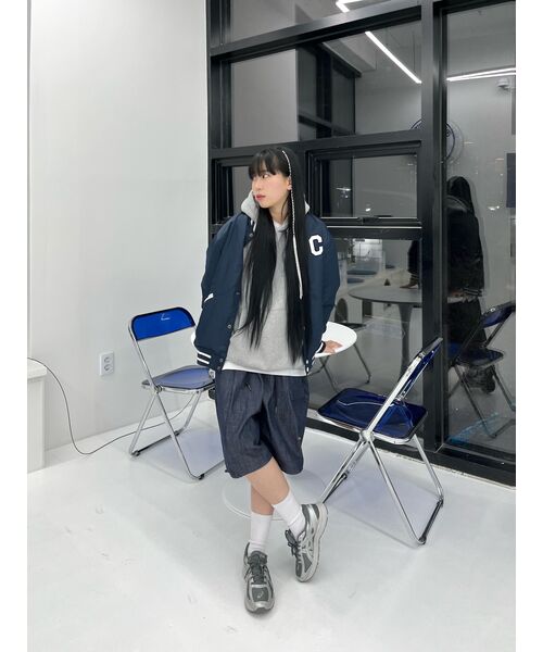 COVERNAT(カバーナット)の「Cロゴバスティジャケットネイビー(スタジャン・レディース・その他・LARGE/MEDIUM/SMALL/X-LARGE/X-SMALL/XX-LARGE)」の11枚目の写真