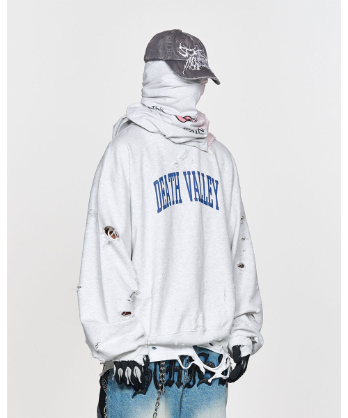SCHISM INDUCING（スキズムインデューシング）の「BORO SWEATSHIRT GREY（スウェット・レディース・その他・MEDIUM/LARGE）」の13枚目の写真