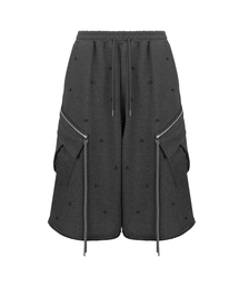 LECYTO（レシト）の「Pearl Cargo Bermuda Pants_[Charcoal]（スウェットパンツ）」