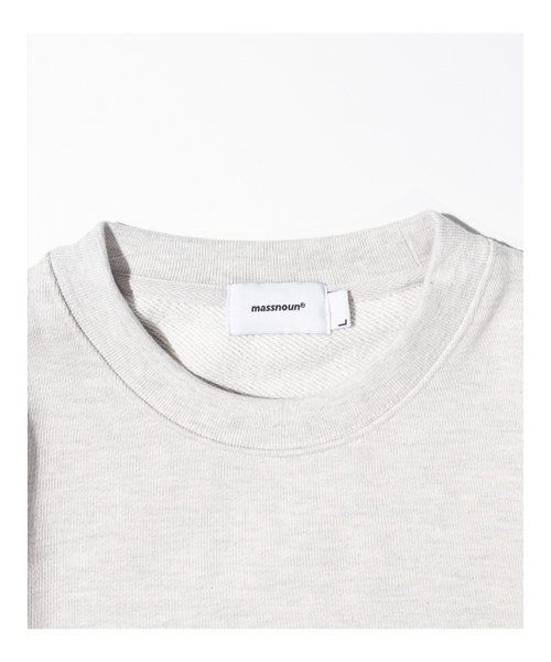 MASSNOUN（マスノウン）の「プレミアムヘビCロゴスウェット MSTCR002-OT（スウェット・レディース・その他・LARGE/MEDIUM）」の3枚目の写真