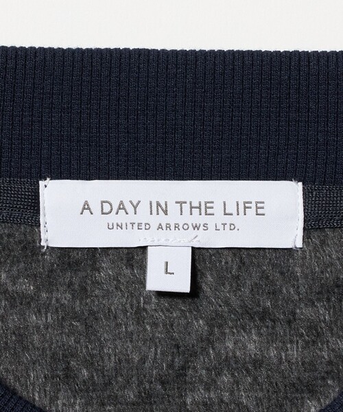 A DAY IN THE LIFE UNITED ARROWS(アデイインザライフユナイテッドアローズ)の「裏起毛 シャギー スウェット<A DAY IN THE LIFE>(スウェット・メンズ・ネイビー/モカ/ライトグレー・M/L)」の6枚目の写真