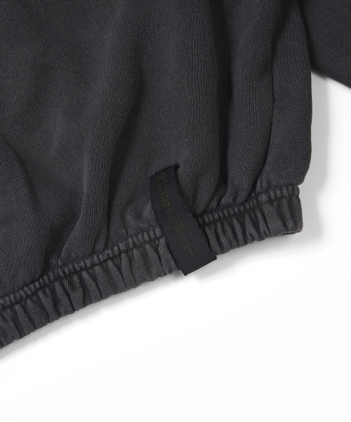 STIGMA(スティグマ)の「PIGMENT ML CROP ZIP-UP CHACOAL(パーカー・メンズ・その他・X-LARGE/LARGE/MEDIUM)」の11枚目の写真